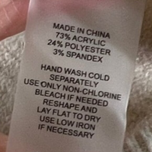 VINCE CAMUTO Cream Relaxed Fit Soft & Cozy Sweater Size XL - EUC - Picture 11 of 11